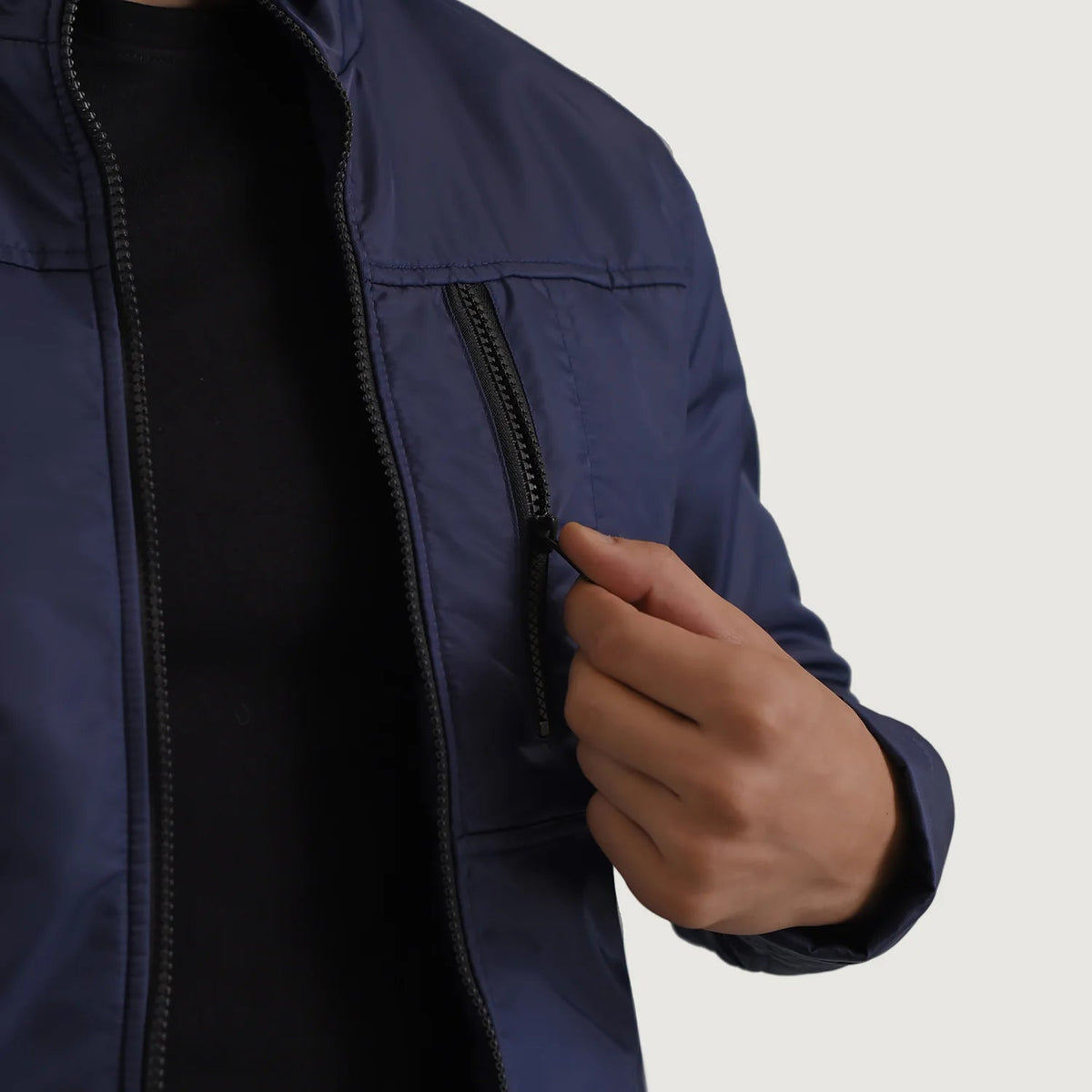 Innenansicht Showing Quilted Viscose Lining &amp; Zwei Innentaschen