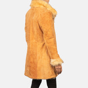 
Authentic Goatskin Suede with Suede Finish Grain Texture & Heavy-Duty Seam Stitching Detail