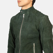 Fernando Gesteppt Leder-Bikerjacke für Herren – Zusätzliche Produktansicht 6