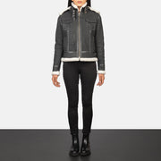 
Fiona Hooded Lammfelljacke für Damen – alternate product view 3