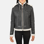 
Fiona Hooded Lammfelljacke für Damen – alternate product view 4