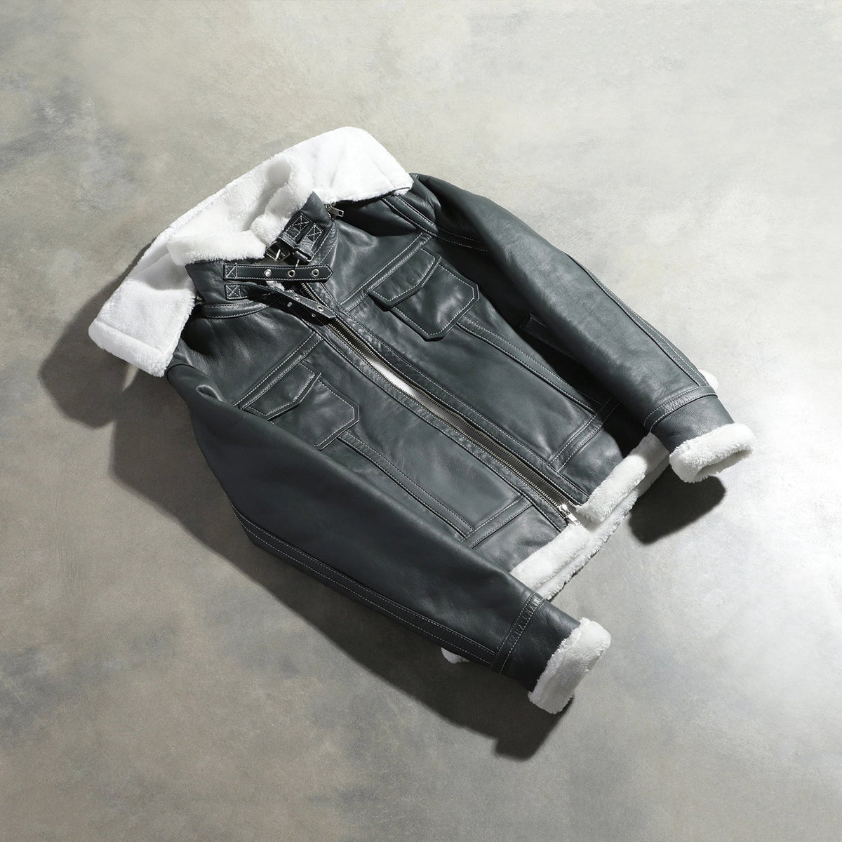 
Fiona Hooded Lammfelljacke für Damen – alternate product view 8