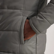 
Floyd Ledermantel Hellbraun Puffer Lederjacke für Herren – alternate product view 6