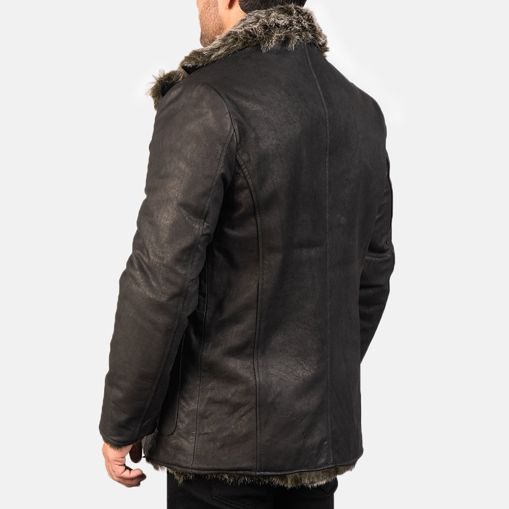 
Furlong Ledermantel Beige Ledermantel für Herren – alternate product view 5