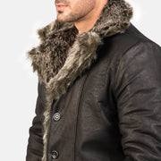 
Furlong Ledermantel Beige Ledermantel für Herren – alternate product view 6