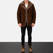 
Furlong Ledermantel Beige Ledermantel für Herren – alternate product view 3