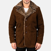 
Furlong Ledermantel Beige Ledermantel für Herren – alternate product view 4