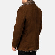 
Furlong Ledermantel Beige Ledermantel für Herren – alternate product view 5