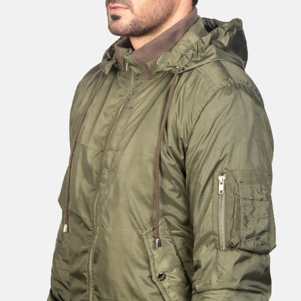 
Innenansicht Showing Quilted Viscose Lining & Zwei funktionale Innentaschen