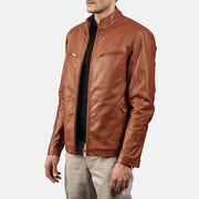 Ionic Leder-Bikerjacke für Herren – Zusätzliche Produktansicht 2