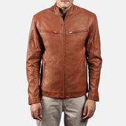 Ionic Leder-Bikerjacke für Herren – Zusätzliche Produktansicht 3