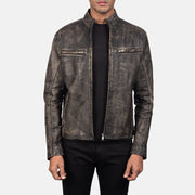 Ionic Leder-Bikerjacke für Herren – Zusätzliche Produktansicht 1