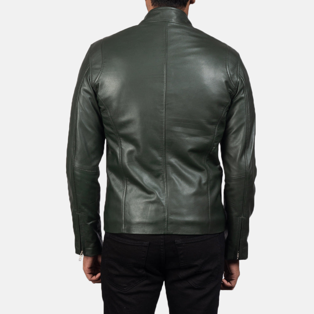 Ionic Leder-Bikerjacke für Herren – Zusätzliche Produktansicht 5