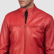 Ionic Leder-Bikerjacke für Herren – Zusätzliche Produktansicht 5