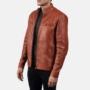 Ionic Leder-Bikerjacke für Herren – Zusätzliche Produktansicht 2