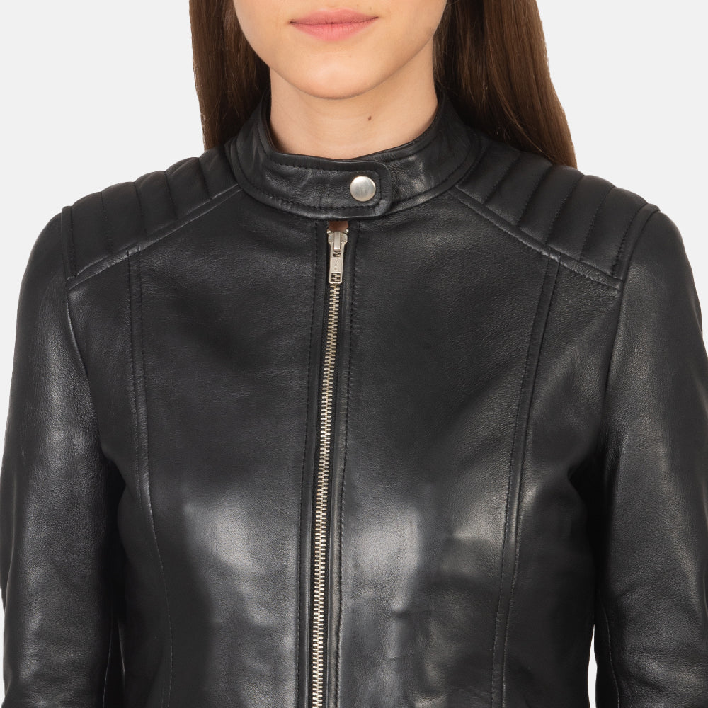 
Kelsee Leder-Bikerjacke für Damen – alternate product view 6