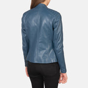 
Kelsee Leder-Bikerjacke für Damen – alternate product view 5