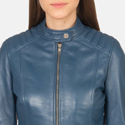 
Kelsee Leder-Bikerjacke für Damen – alternate product view 6
