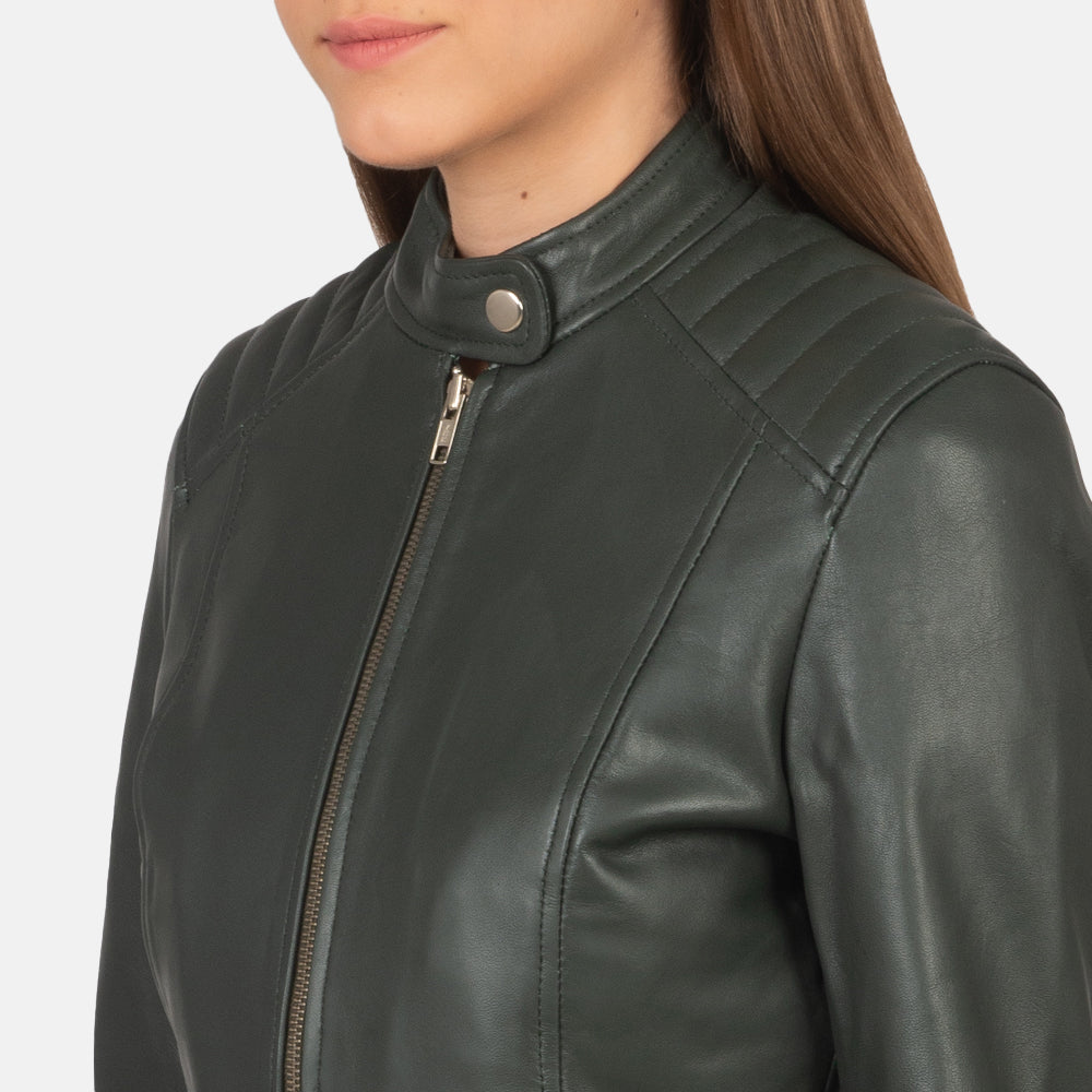 
Kelsee Leder-Bikerjacke für Damen – alternate product view 6
