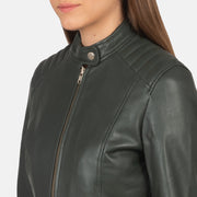 
Kelsee Leder-Bikerjacke für Damen – alternate product view 6