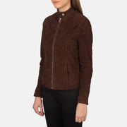 
Kelsee Leder-Bikerjacke für Damen – alternate product view 2