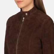 
Kelsee Leder-Bikerjacke für Damen – alternate product view 6
