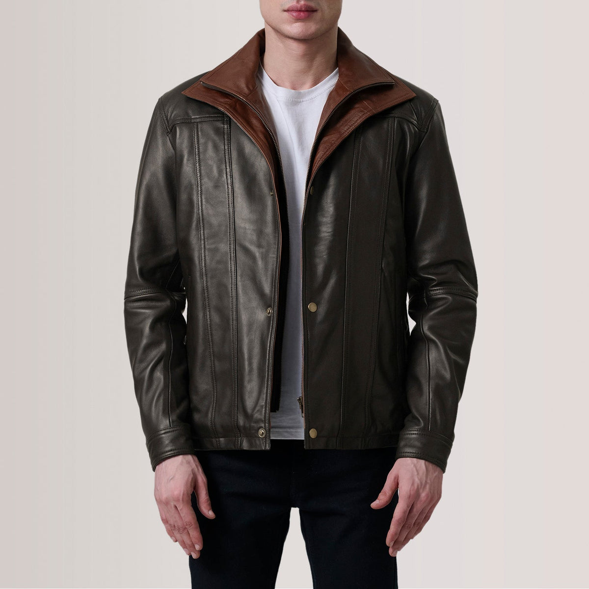 Klen Lederjacke für Herren – Zusätzliche Produktansicht 5