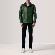 Klen Lederjacke für Herren – Zusätzliche Produktansicht 2