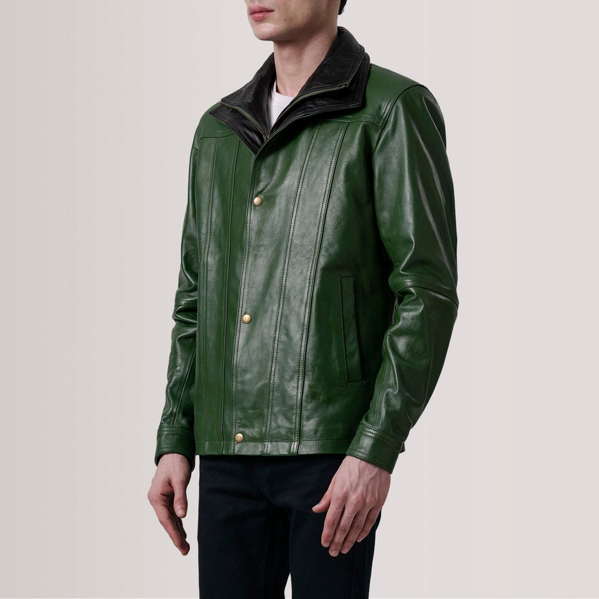 Klen Lederjacke für Herren – Zusätzliche Produktansicht 3