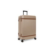 Large Suitcase Zuna für Damen in Classic 100% Full-Grain Leather - Vorderansicht &amp; maßgeschneiderte Silhouette | Online Kaufen