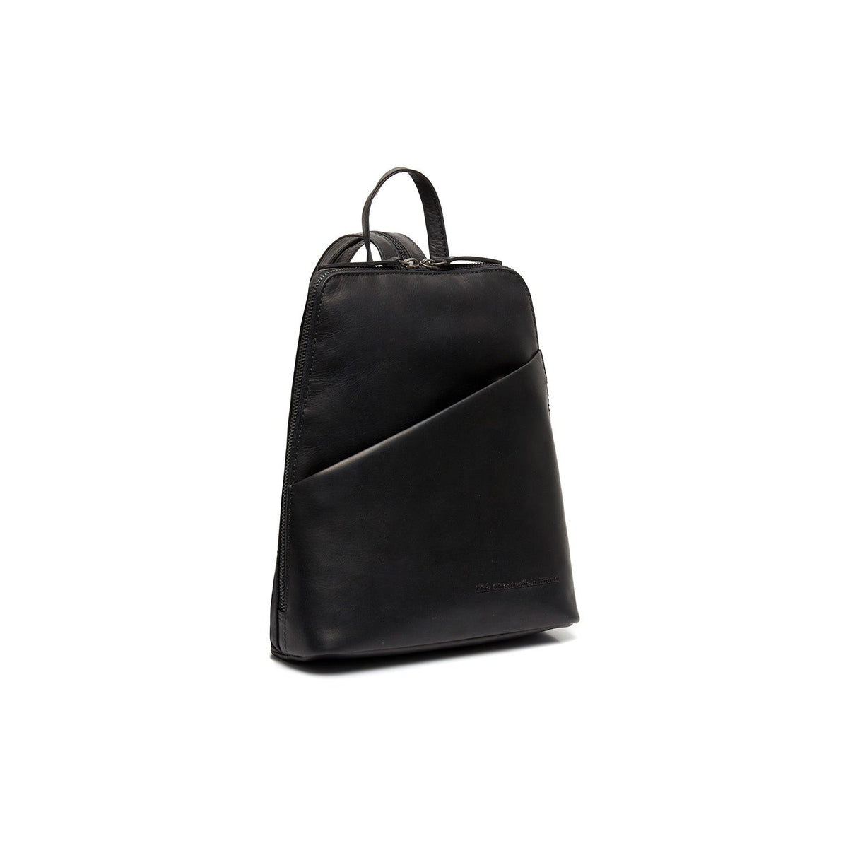 Claire Full-Grain Leather Backpack für Damen in Classic 100% Full-Grain Leather - Full Exterior Front Profile View | Online Kaufen