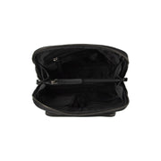 Solid Antique Brass Hardware &amp; Heavy-Duty Dual Zipper Detail on Floran Full-Grain Leather Backpack für Damen