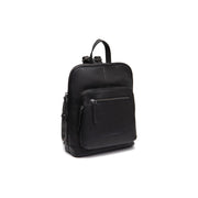 Floran Full-Grain Leather Backpack für Damen in Classic 100% Full-Grain Leather - Full Exterior Front Profile View | Online Kaufen