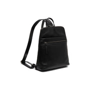 Linford Full-Grain Leather Backpack für Damen in Classic 100% Full-Grain Leather - Full Exterior Front Profile View | Online Kaufen