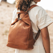 Manchester Full-Grain Leather Backpack für Damen – Zusätzliche Produktansicht 2
