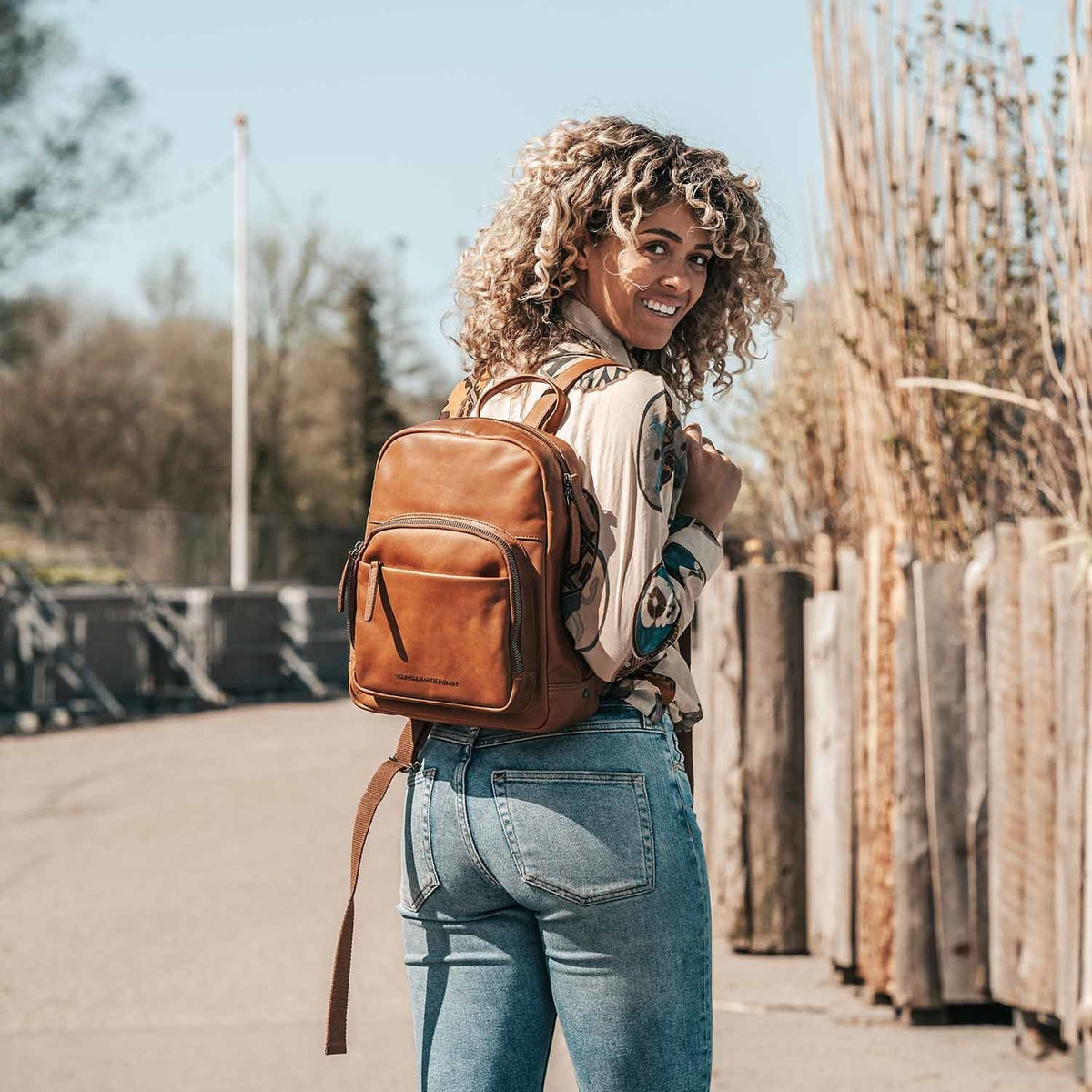 Everyday Carry Perspective Showing Ergonomic Grab Handle &amp; Strap Comfort