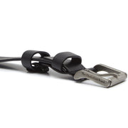 Solid Antique Brass Hardware &amp; Heavy-Duty Dual Zipper Detail on Aayden Full-Grain Ledergürtel für Herren
