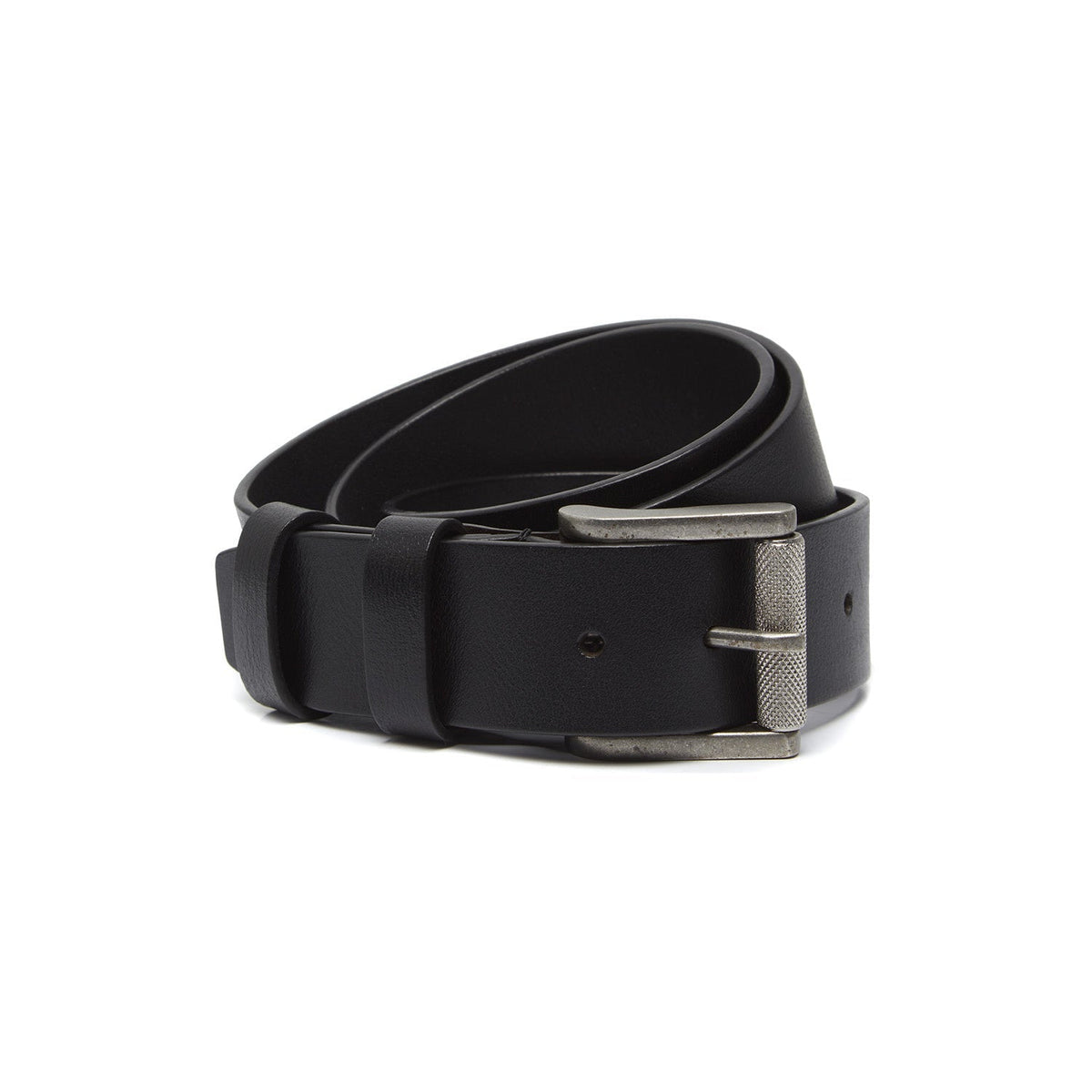 Aayden Full-Grain Ledergürtel für Herren in Classic 100% Full-Grain Leather - Full Exterior Front Profile View | Online Kaufen