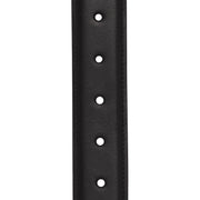 Elliot Full-Grain Ledergürtel für Herren - Structured Side Profile Showing Gusset Depth &amp; Expansion Capacity