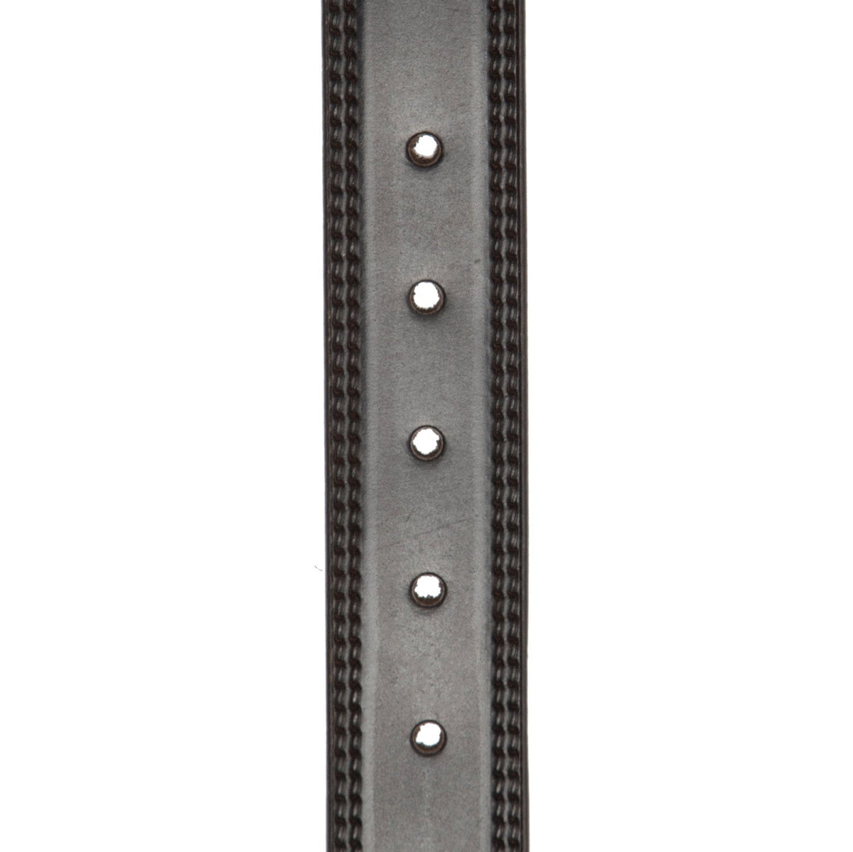 Solid Antique Brass Hardware &amp; Heavy-Duty Dual Zipper Detail on Manovo Full-Grain Ledergürtel für Herren