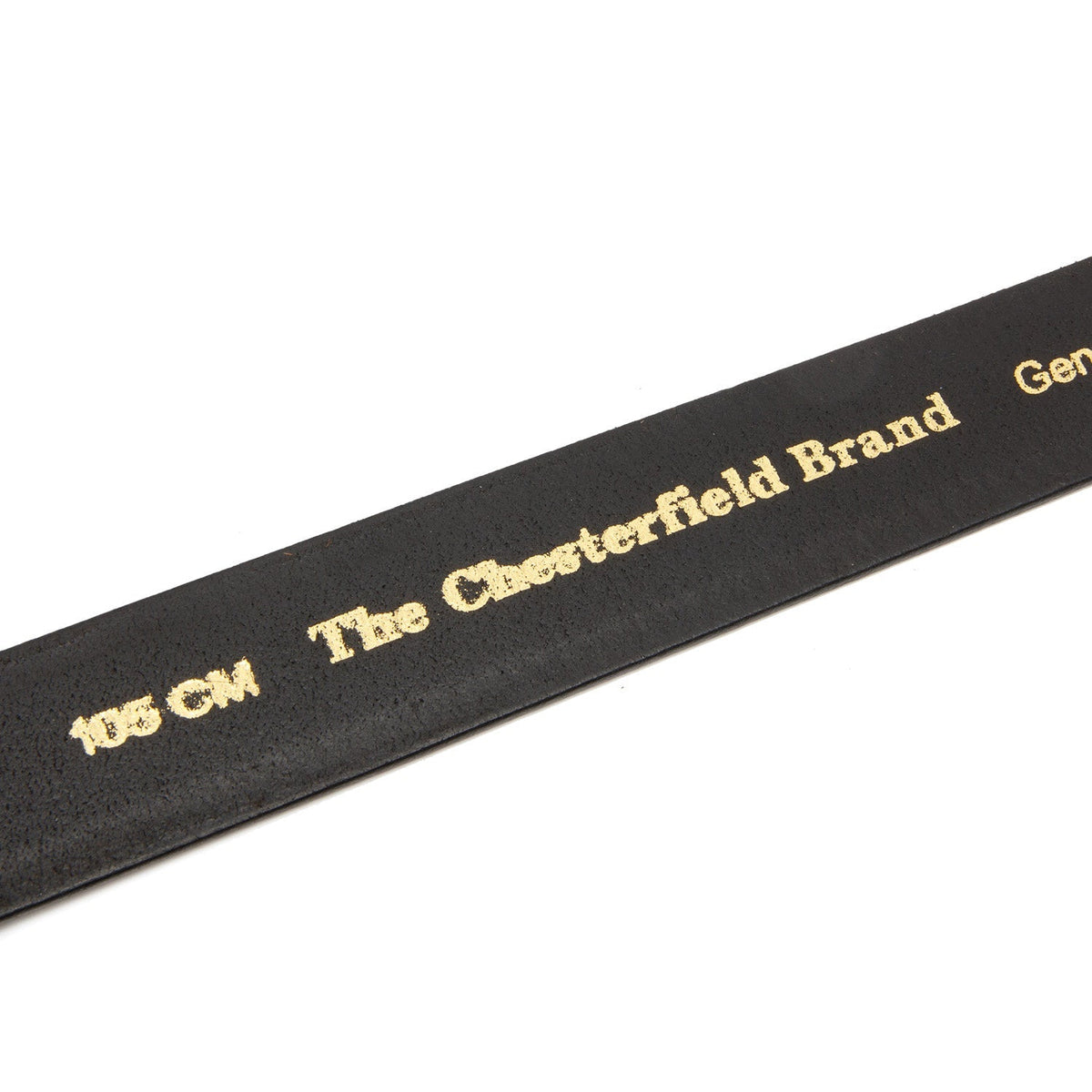 Manovo Full-Grain Ledergürtel für Herren - Structured Side Profile Showing Gusset Depth &amp; Expansion Capacity