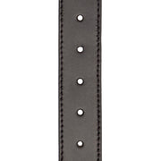 Solid Antique Brass Hardware &amp; Heavy-Duty Dual Zipper Detail on Hellbraunaro Full-Grain Ledergürtel für Herren
