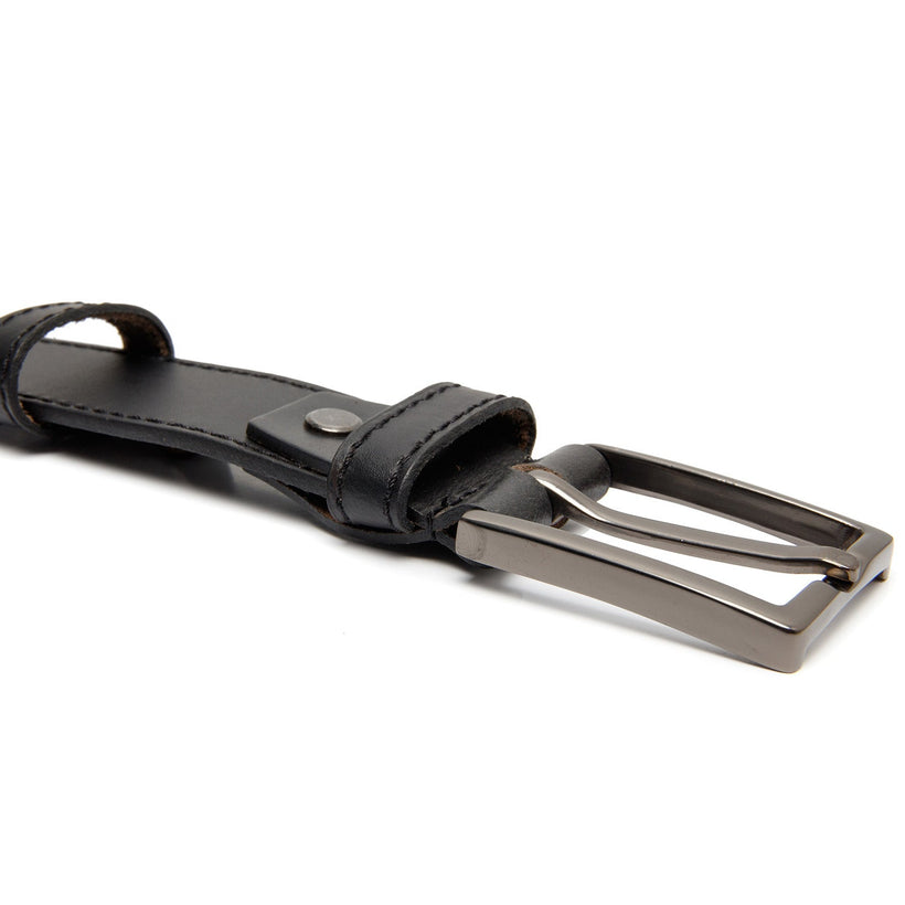 Hellbraunaro Full-Grain Ledergürtel für Herren