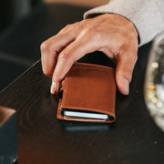 Baldwin Full-Grain Leather Card Holder für Damen – Zusätzliche Produktansicht 2