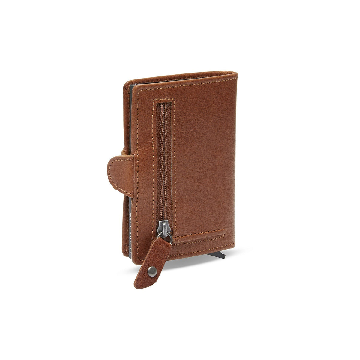 Baldwin Full-Grain Leather Card Holder für Damen – Zusätzliche Produktansicht 3