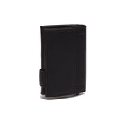 
Classic 100% Full-Grain Leather Card Holder - Rückansicht mit verstärkten Lederträgern & handwerklichen Nähten