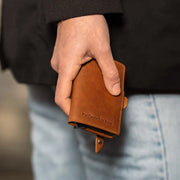 Lagos Full-Grain Leather Card Holder für Damen – Zusätzliche Produktansicht 2