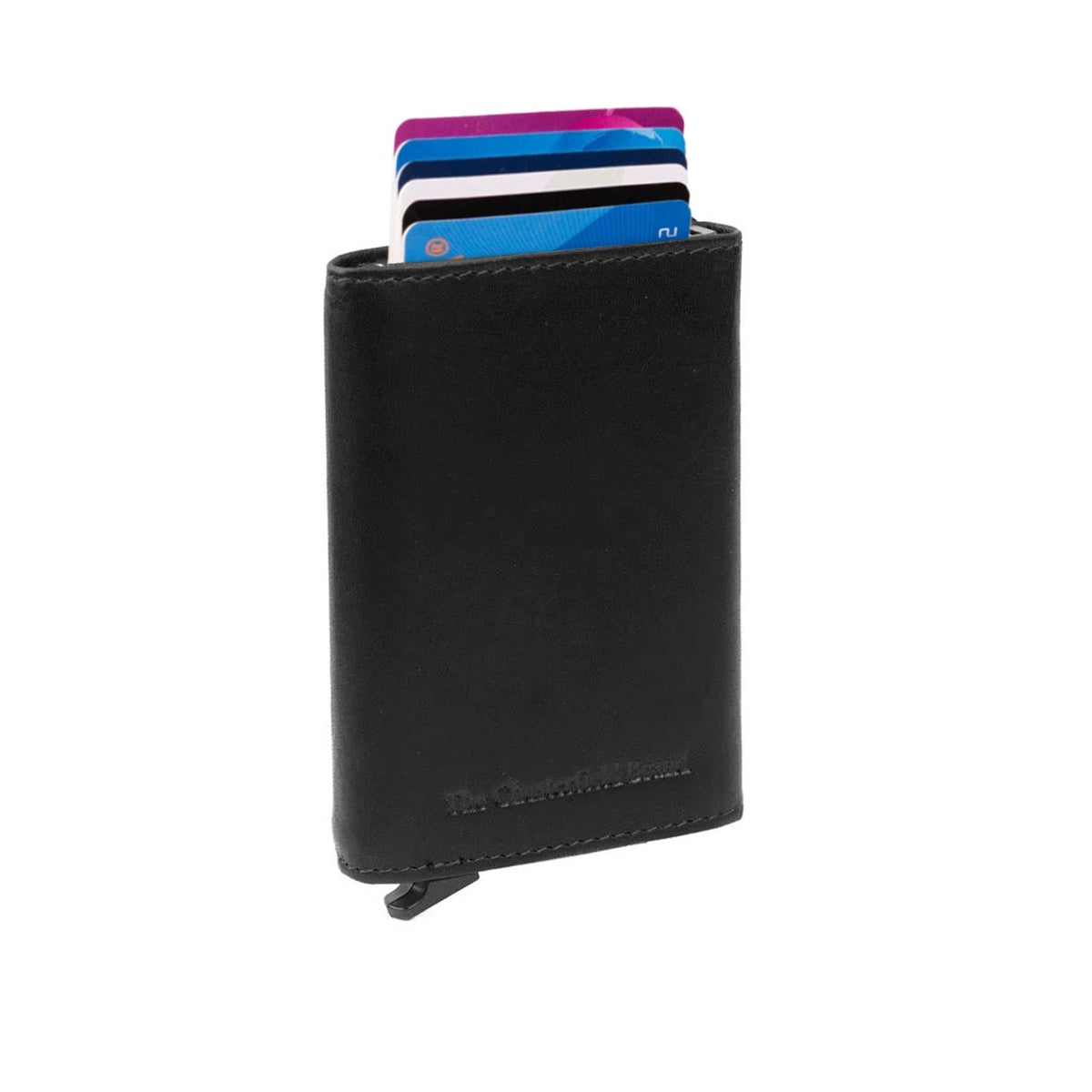 Lancaster Full-Grain Leather Card Holder für Damen in Classic 100% Full-Grain Leather - Full Exterior Front Profile View | Online Kaufen