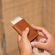 Lancaster Full-Grain Leather Card Holder für Damen – Zusätzliche Produktansicht 2