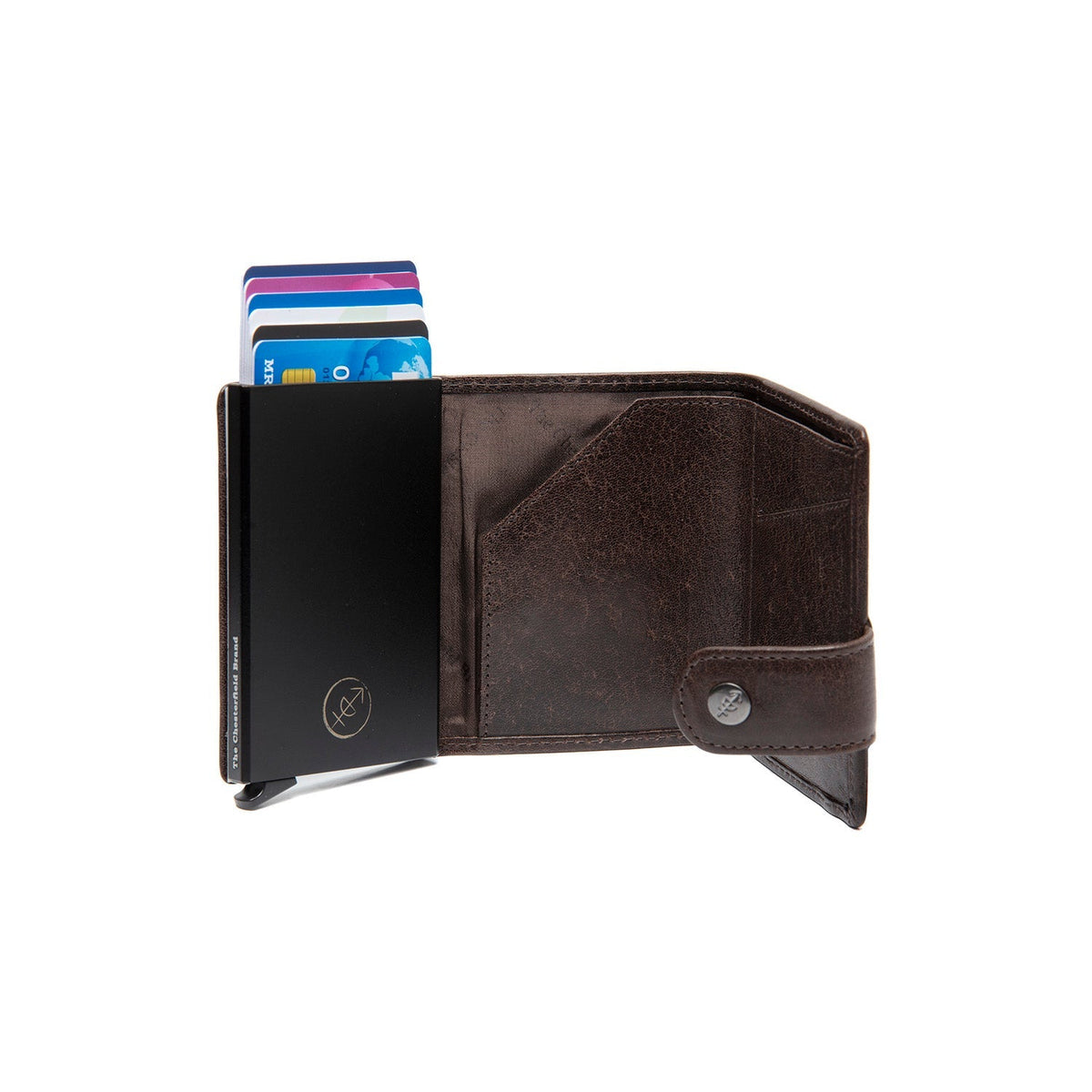 Larino Full-Grain Leather Card Holder für Damen – Zusätzliche Produktansicht 3